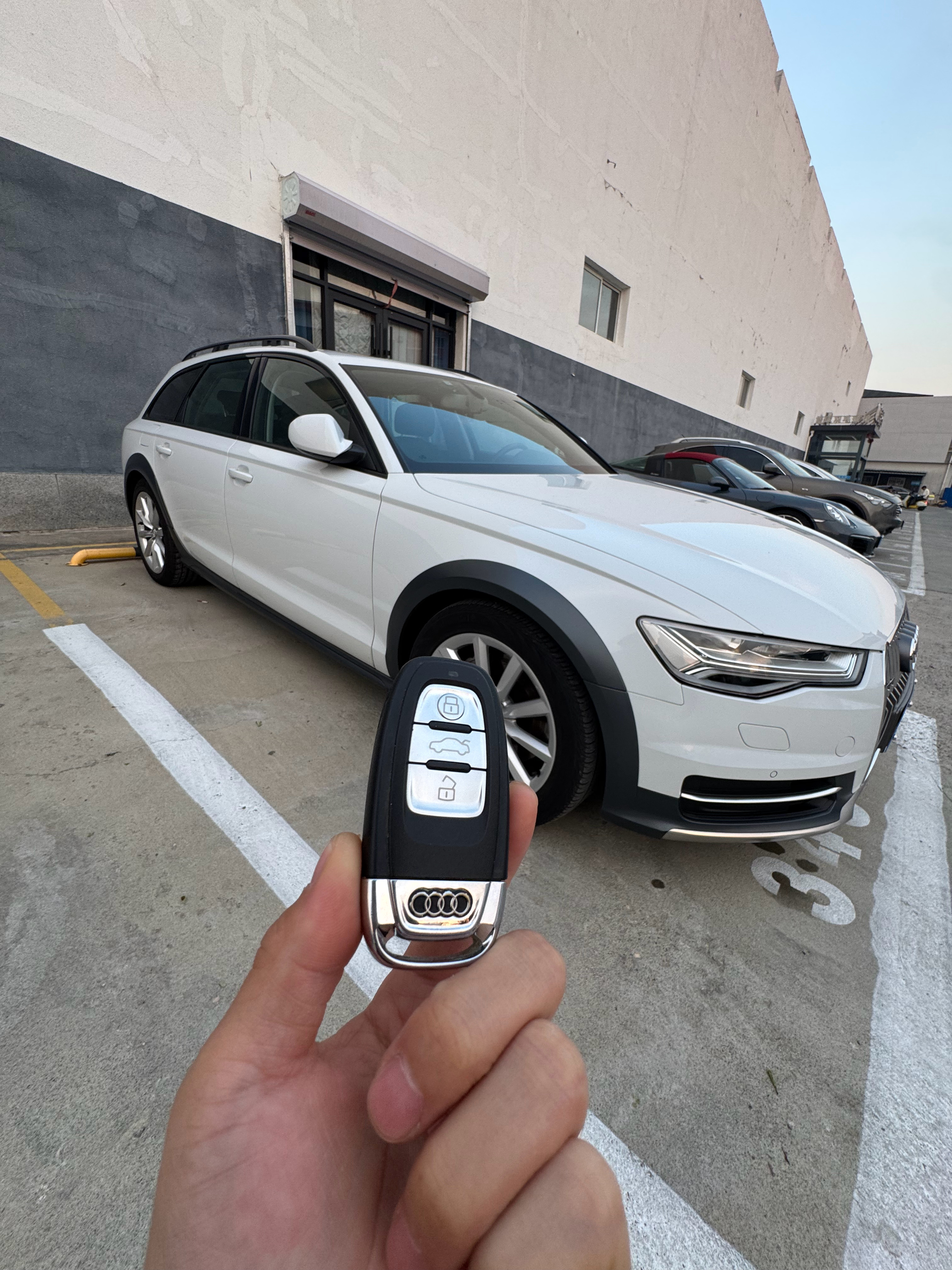 3wkm 的A6 allroad C7 3.0T 机械差速器 ​​​