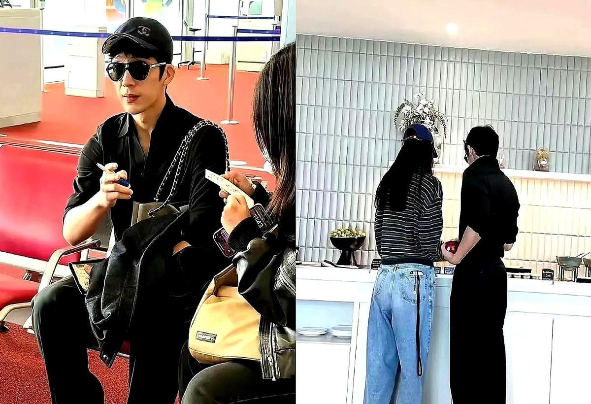 他们没官宣，但全网都在嗑。
骑车穿街过巷，吃可丽饼不摆拍，连路人拍的图都像偷来的