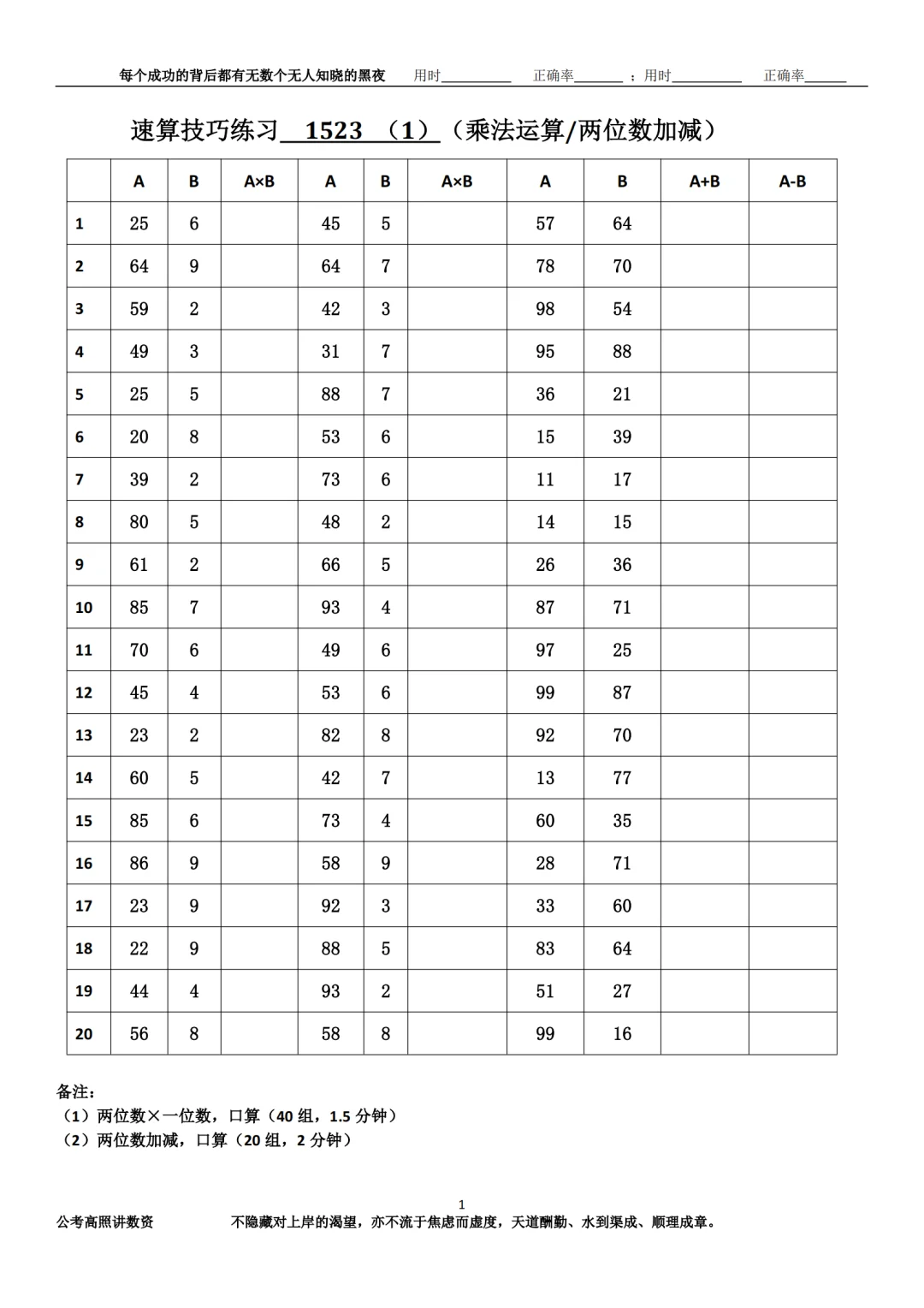 资料分析速算练习1523