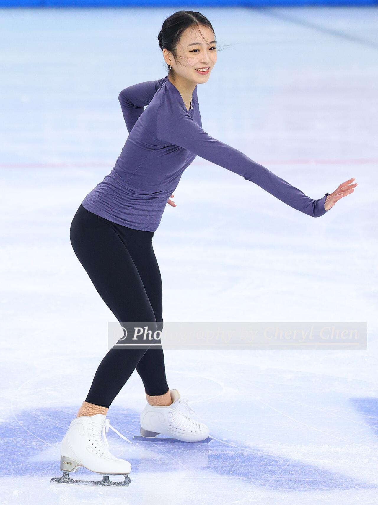 朱易✖️赛前热身生图[送花花] 朱易亚冬会首秀 ⛸️ 