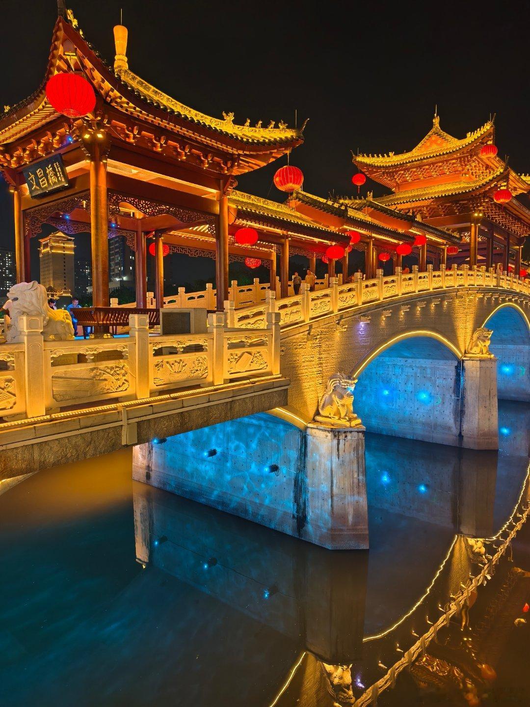 2026五一假期 时逢盛世，2021年10月，新兴县斥巨资重建文昌桥。经过一年的