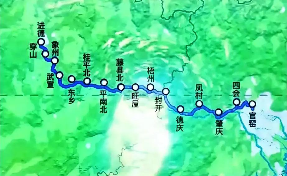 柳广铁路广东段有消息了，广东这边已经安排540万专项资金启动前期工作，可能会在未