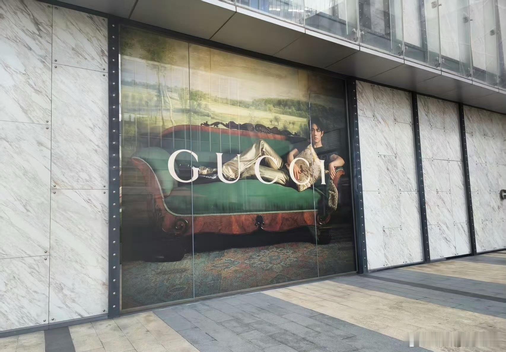 Gucci最新地广，世界名画