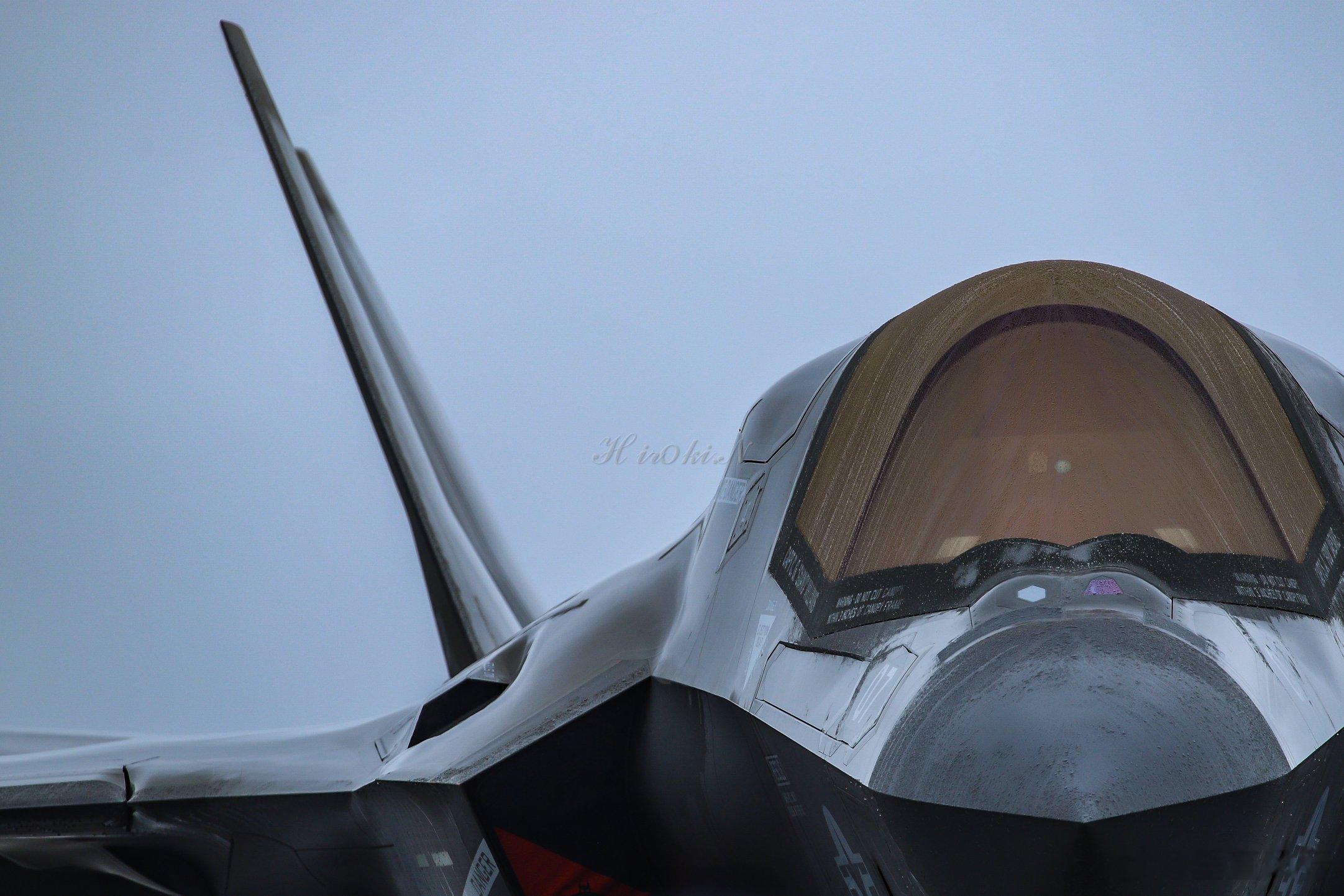 与F-35A相比臃肿的F-35B ​​​