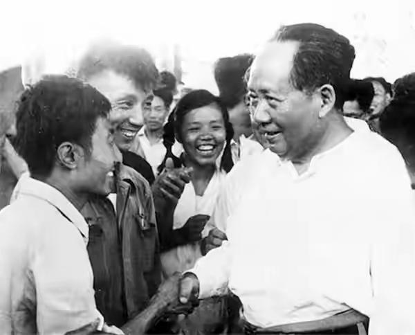 毛主席在湖北考察历史珍贵照片 ​​​