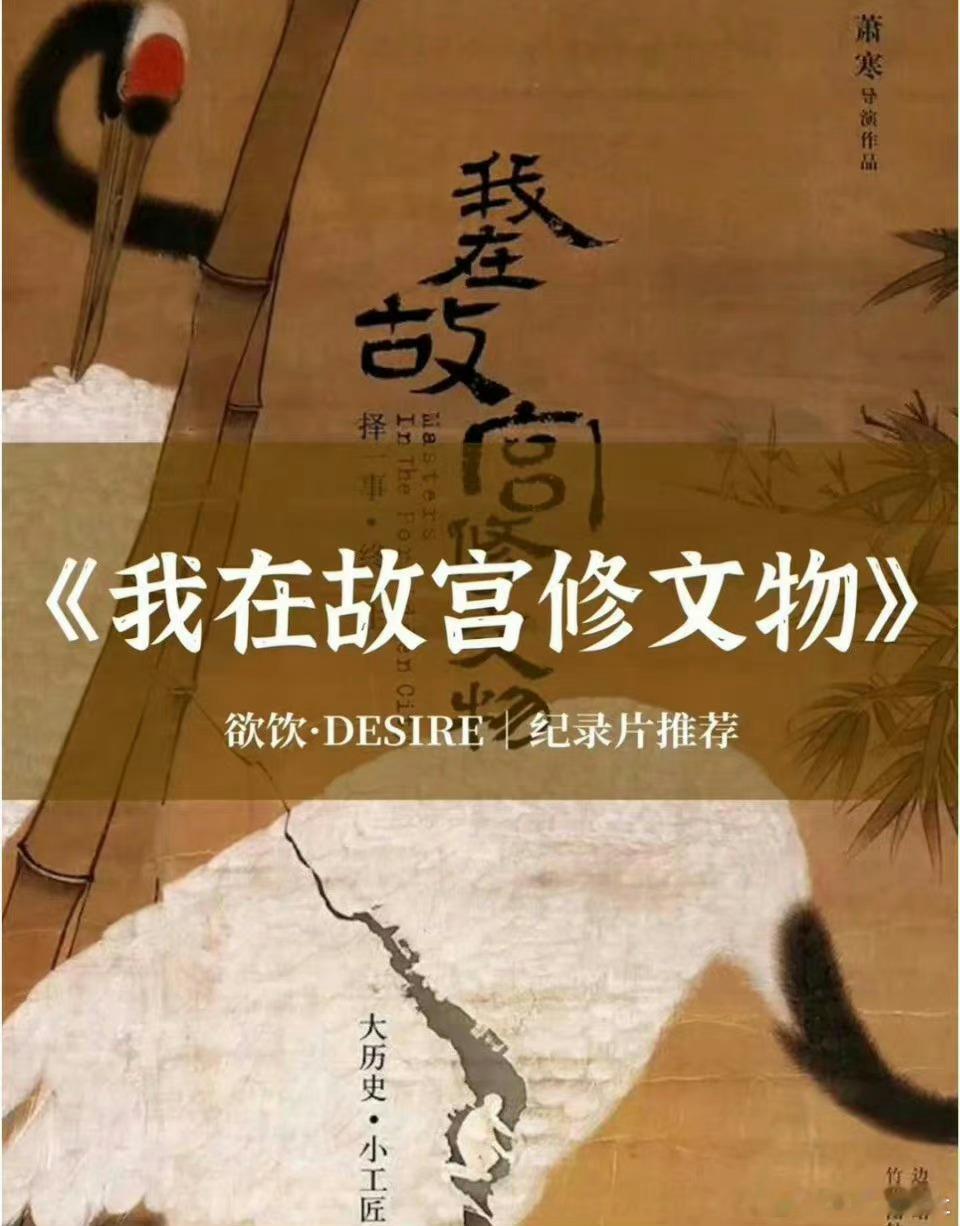 我在故宫修文物 (2016)全3集  豆瓣评分9.4 ​​​