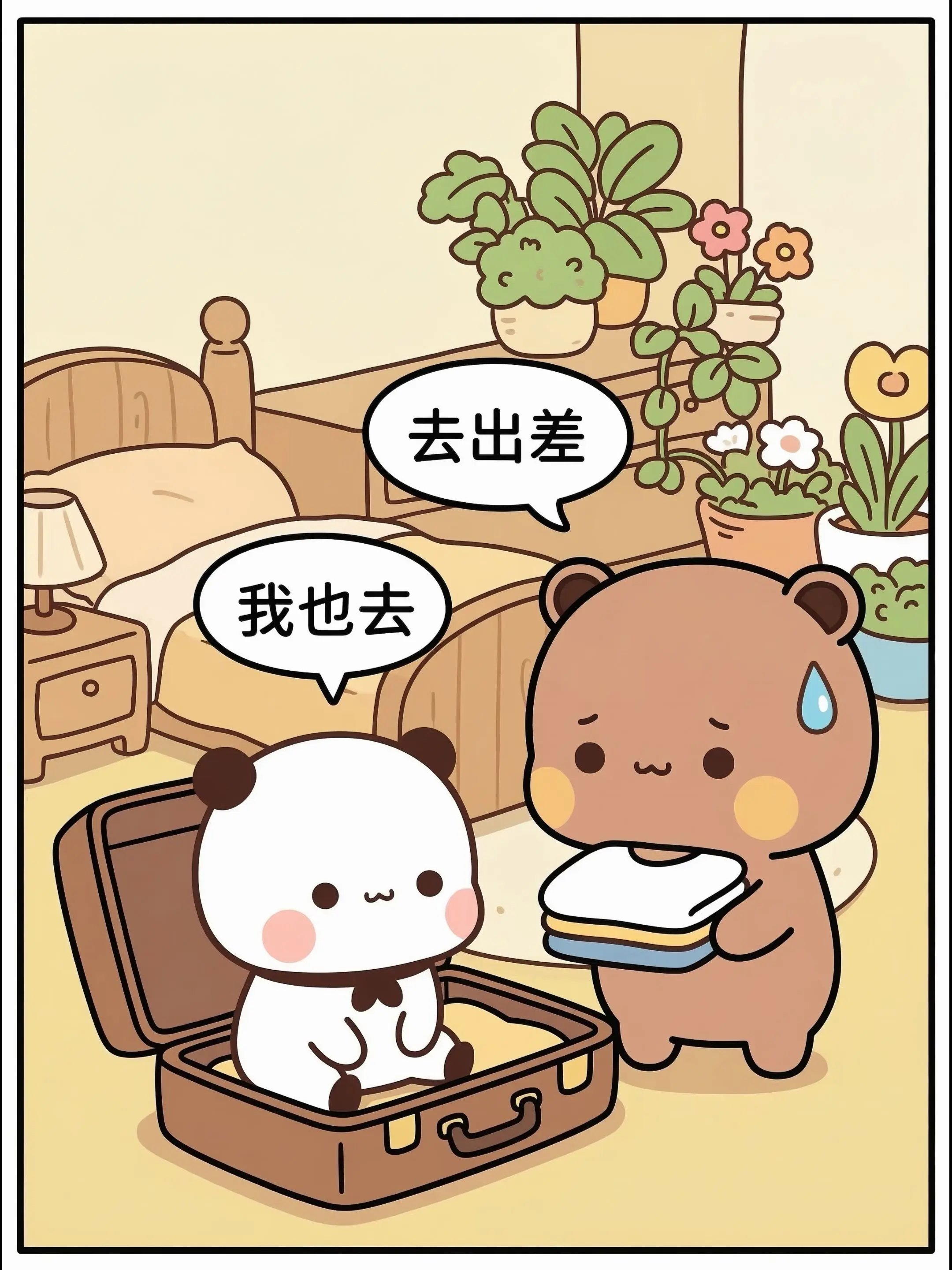 不见面的日子里也要记得想我。