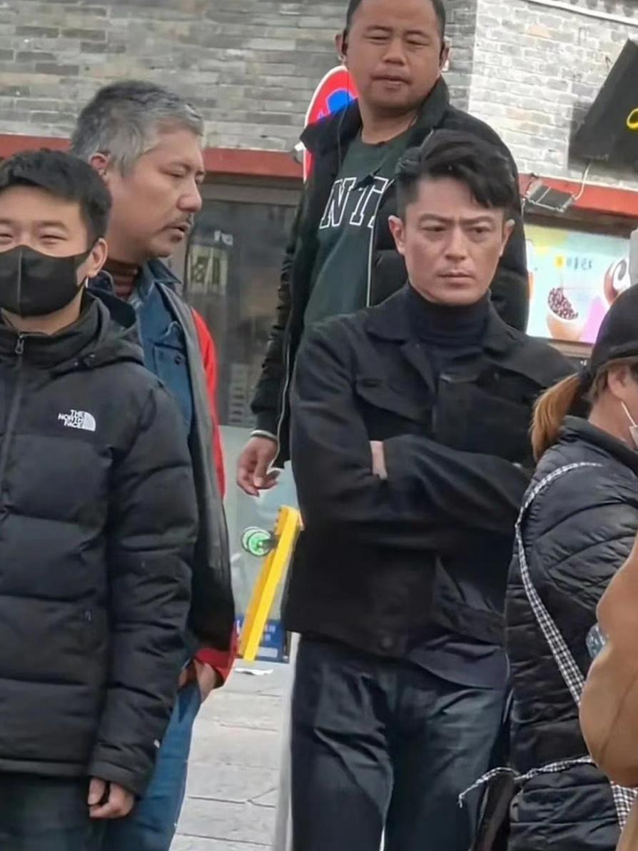 人群中的霍建华 ​​​