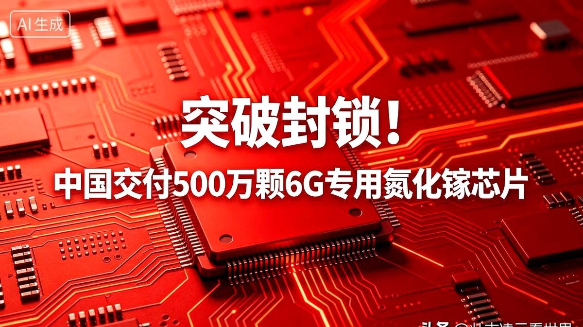 以前我们搞通信。
过去我们只能把家里的镓矿挖出来卖给人家，人家转手做成芯片再用高