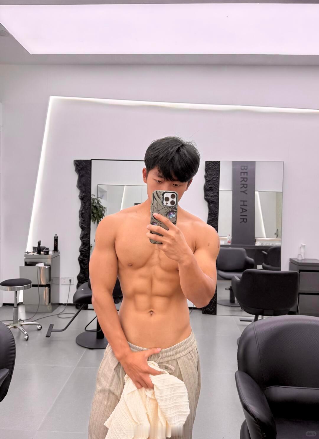 这腹肌