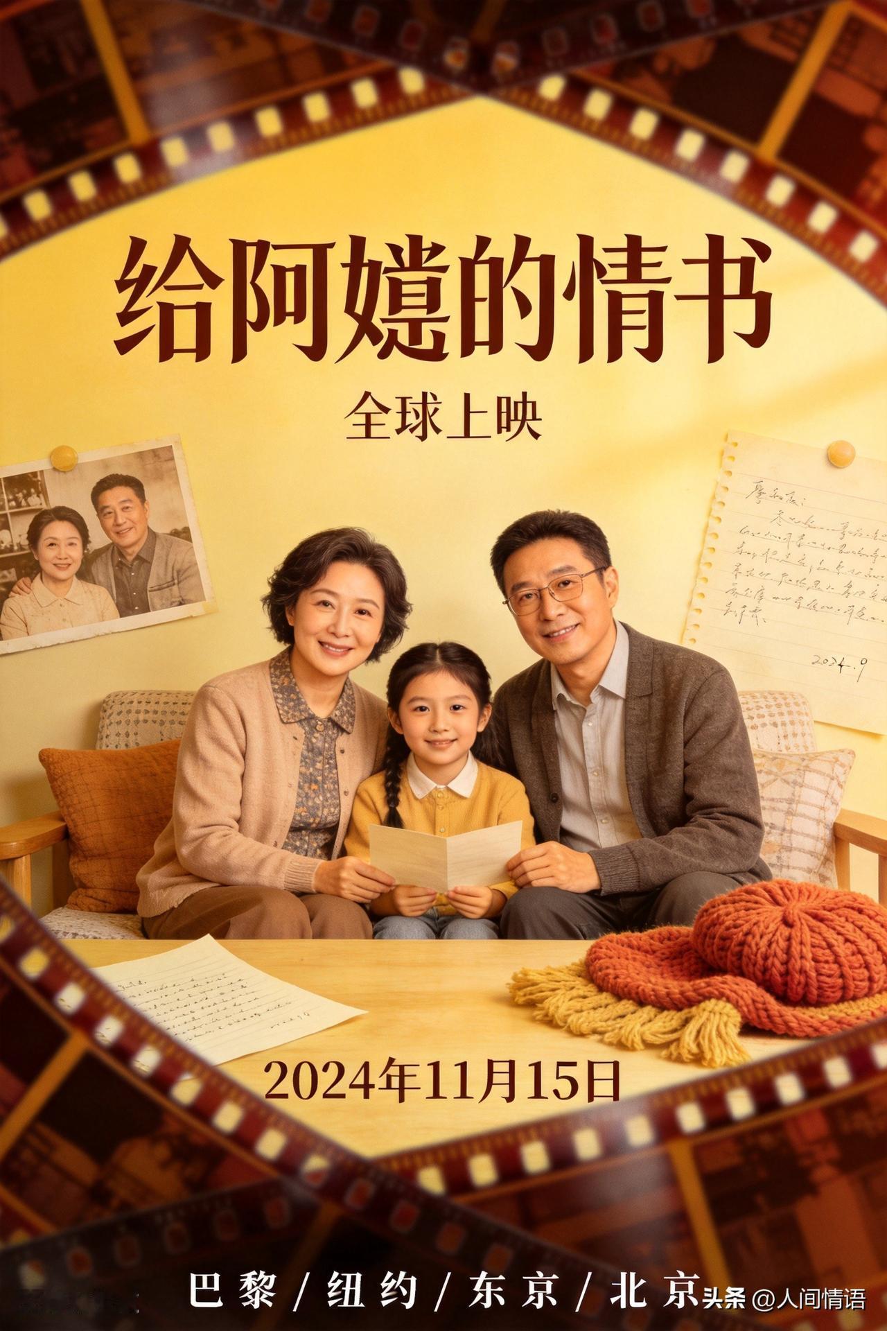 《给阿嬷的情书》
 
近日，口碑温情大片《给阿嬷的情书》正式官宣全球上映！
影片
