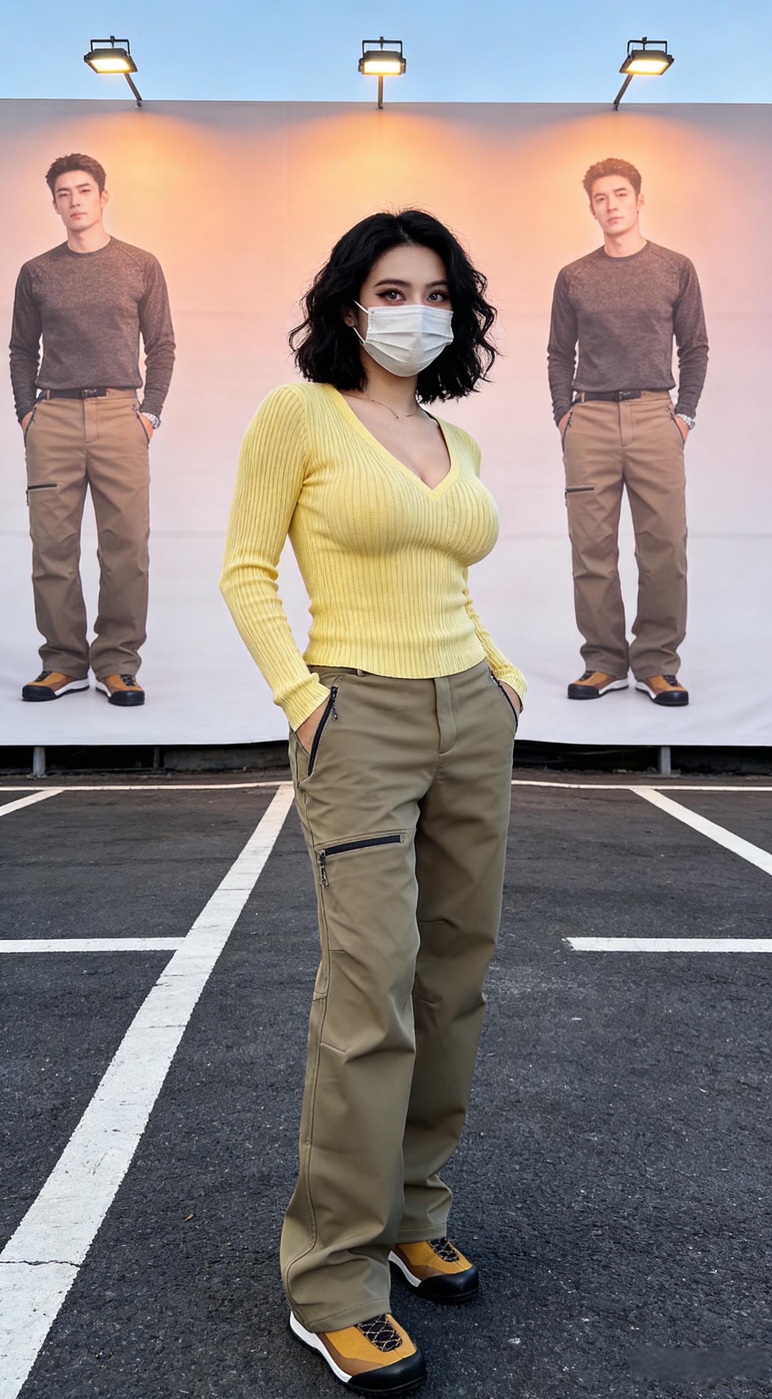 秋冬网眼加厚伽马冲锋裤户外三防拉链口袋直筒休闲裤百搭宽松