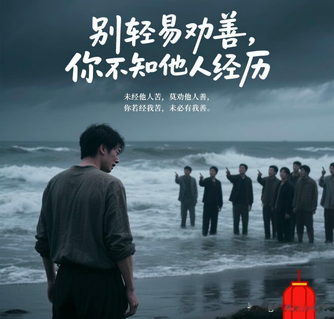 我特别支持这句话。你想啊，别人跟你说他多苦多难，你没经历过那事儿，根本没法儿感同