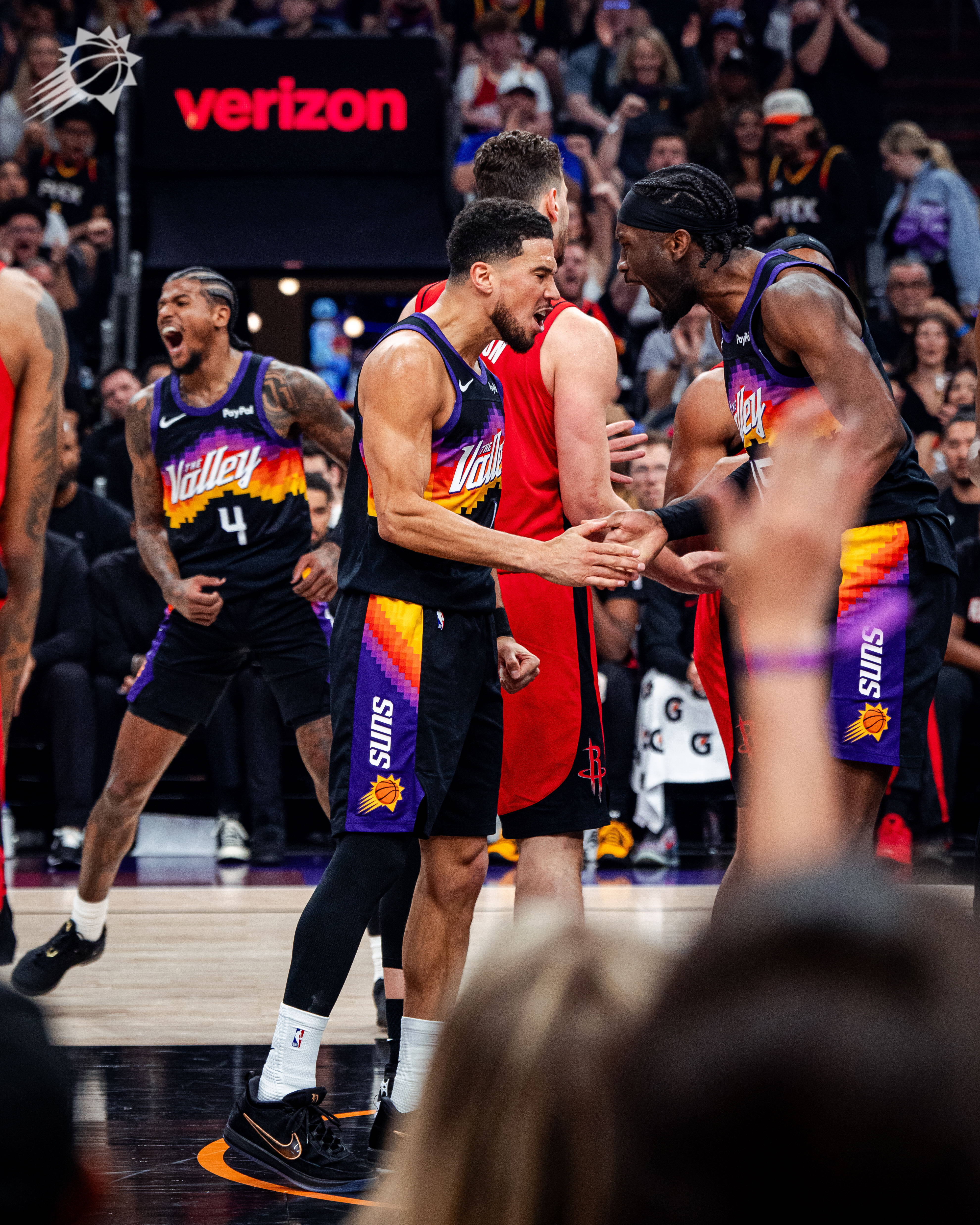 马威连续打进2️⃣➕1️⃣，半节我们打出26-5 🔥🔥🔥菲尼克斯太阳 ｜旭