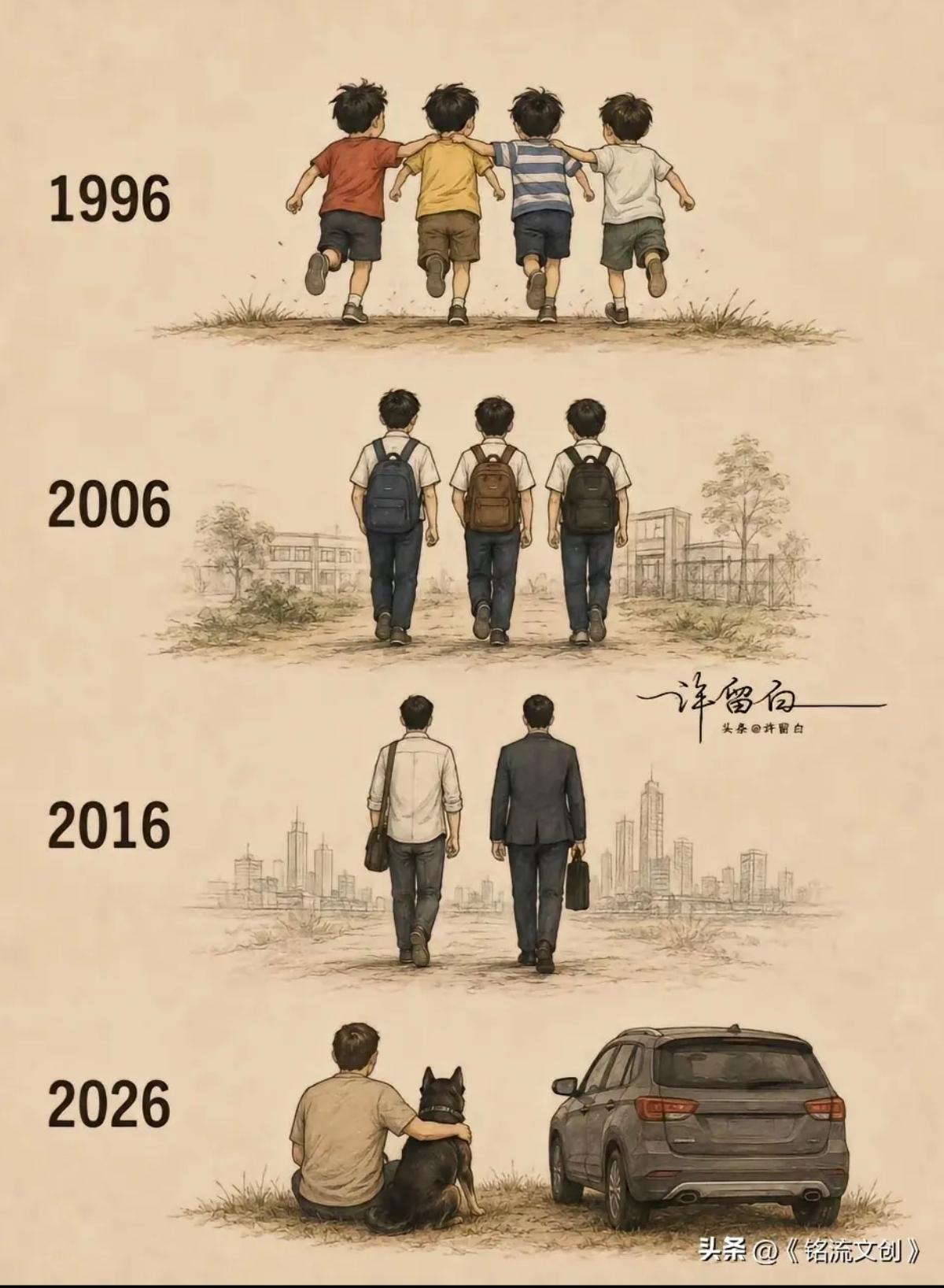 人大了，合得来的朋友越来越少