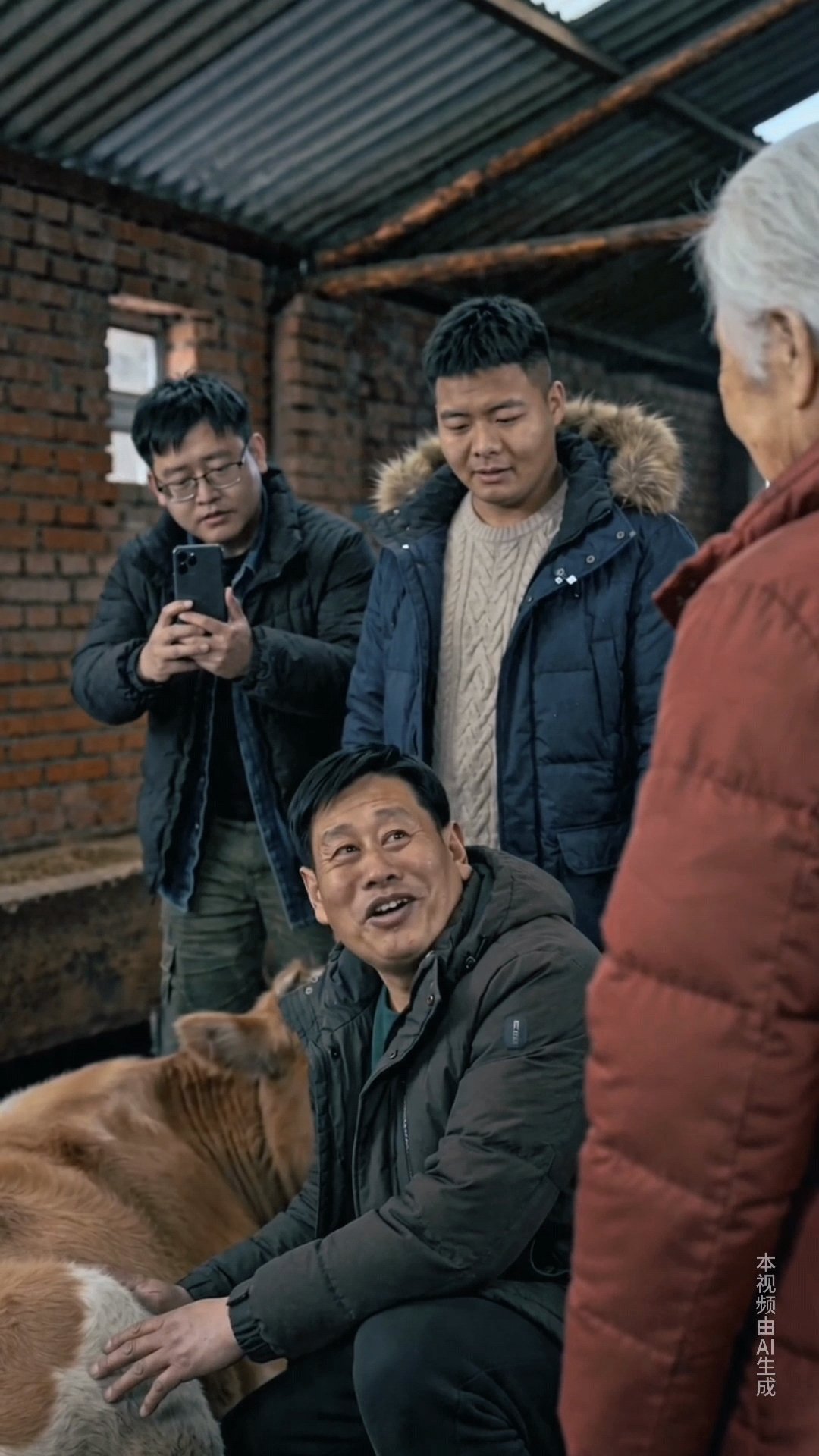 最接地气的AI漫剧来了终于看见不走套路的AI漫剧！取材黑龙江基层兽医真实经历，三