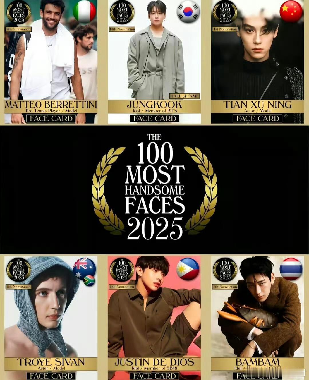 世首帅现在是田栩宁了 ​​​