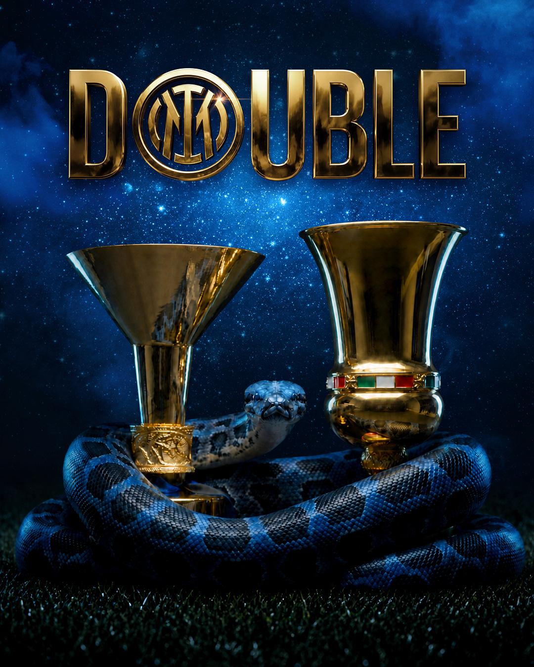 意甲联赛✅

意大利杯✅

🏆🏆