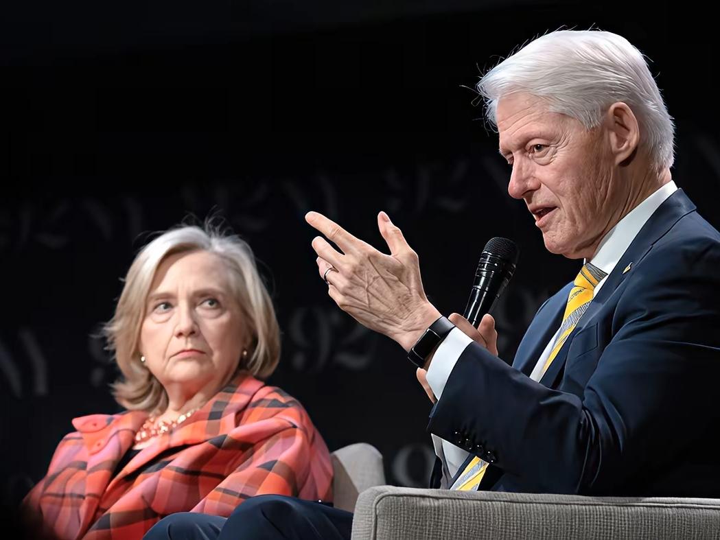 如果可以，希拉里还是想当那个，站在克林顿身后的小女人吧！
最初的希拉里，只想站在