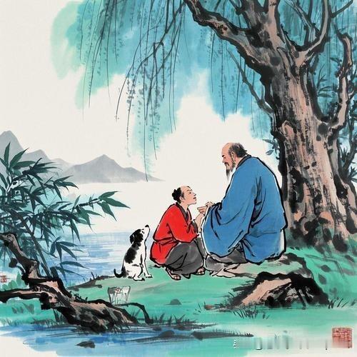 《论诗·其四》
——清·赵翼
少时学语苦难圆，
只道工夫半未全。
到老始知非力取