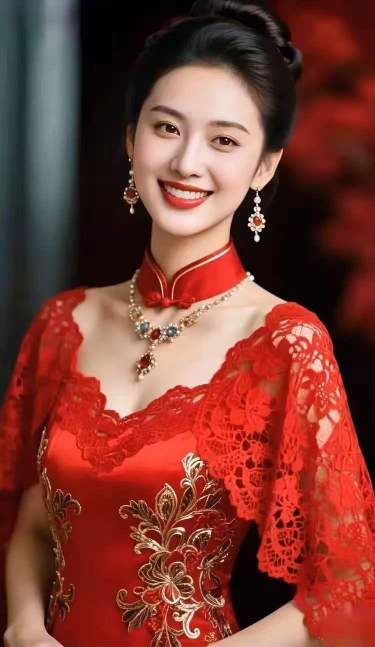 忆秦娥·红妆绮韵
云鬟俏，
华堂映耀红妆妙。
红妆妙，
金绣缠枝，
珠珰辉耀。