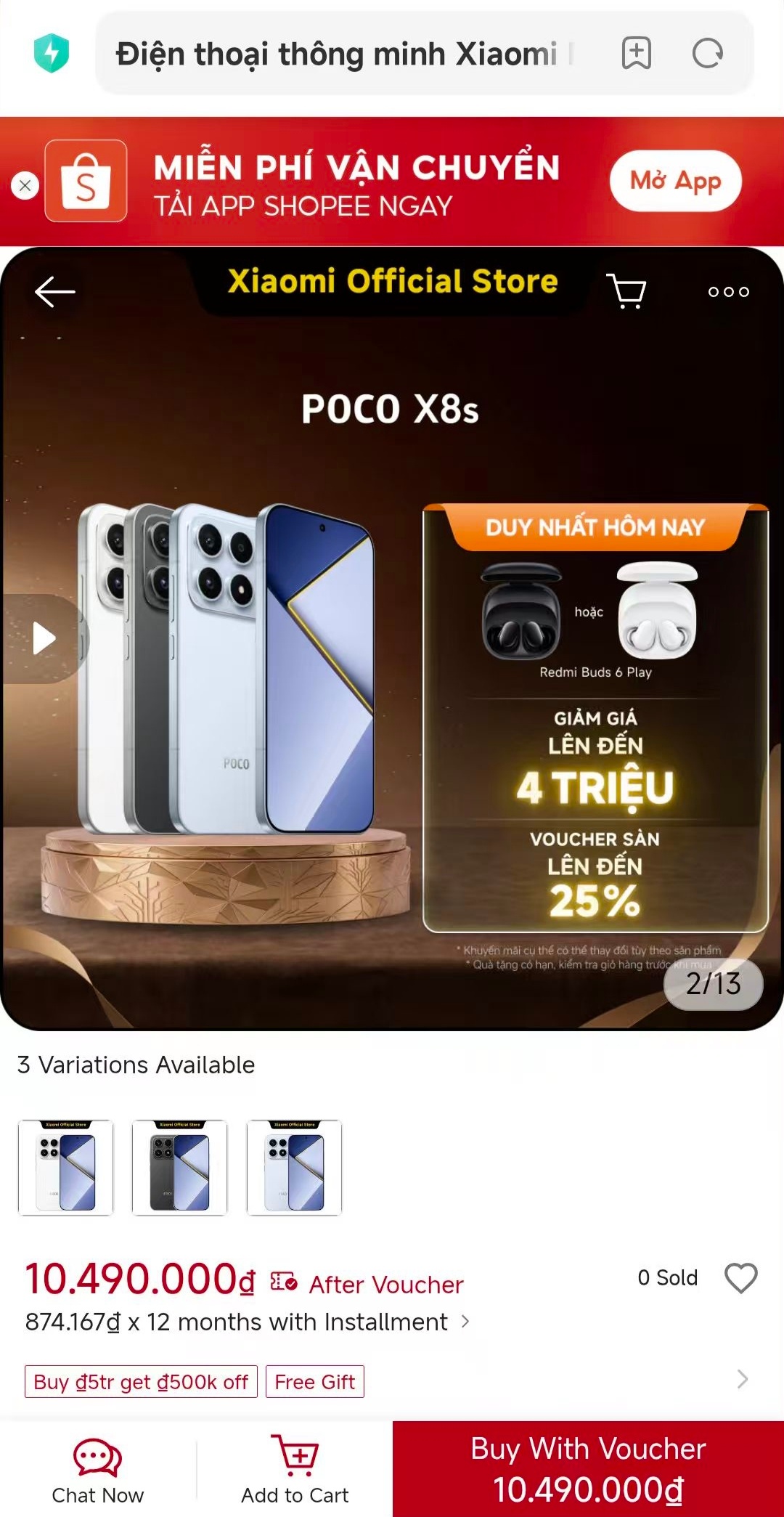 米米在海外上了一个 7Gen4 的机器，POCO X8s，看了一下像是 K90 