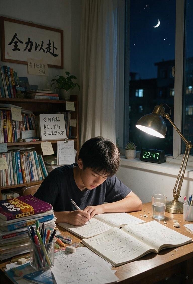 高中班主任的一句话，现在记忆犹新：
1、自逼者为王；
2、他逼者为臣；
3、不逼