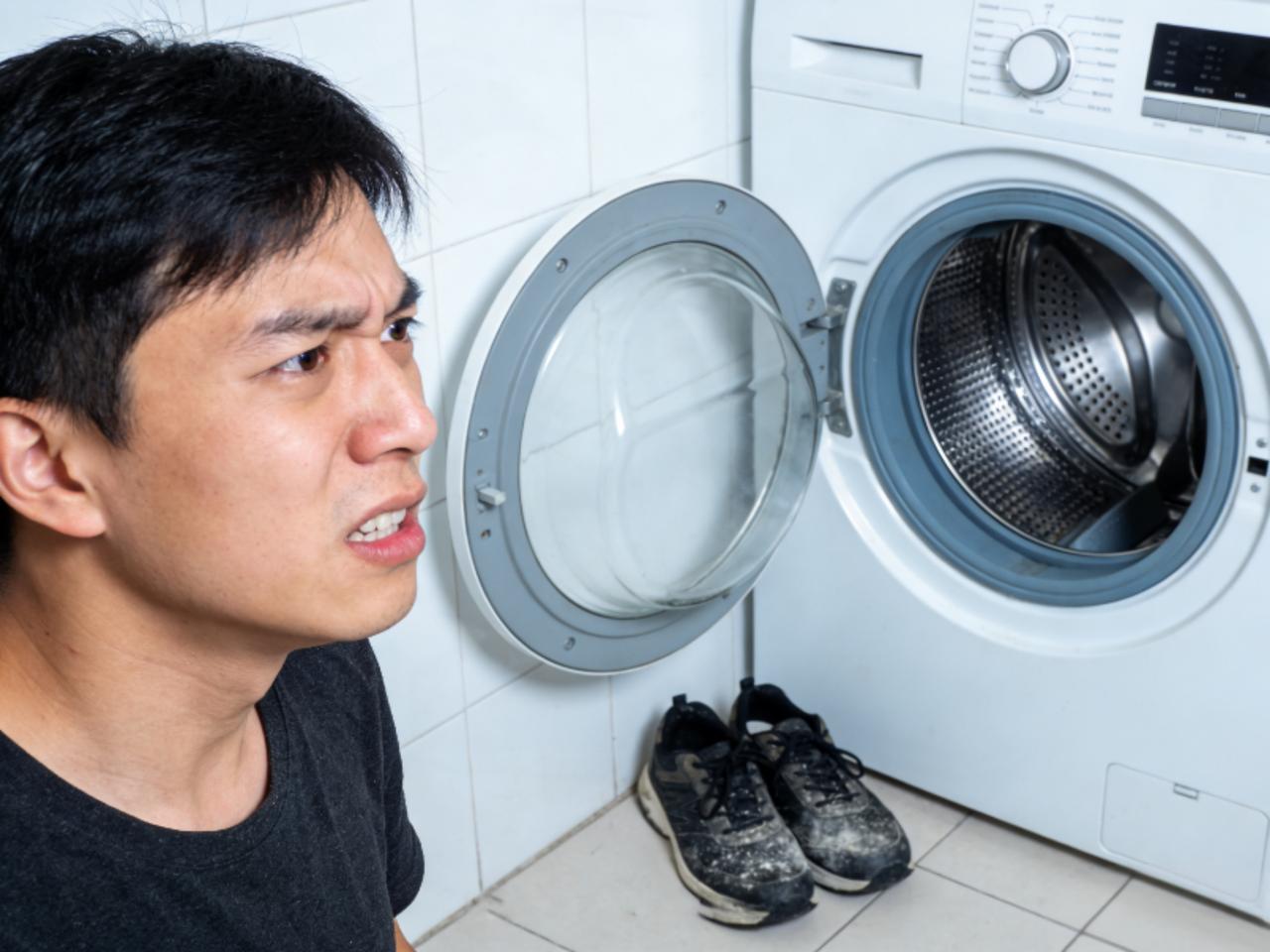 你家的洗衣机用来洗过鞋子吗?我没洗过鞋子，总觉得洗衣机洗鞋不太卫生，怕有细菌交叉