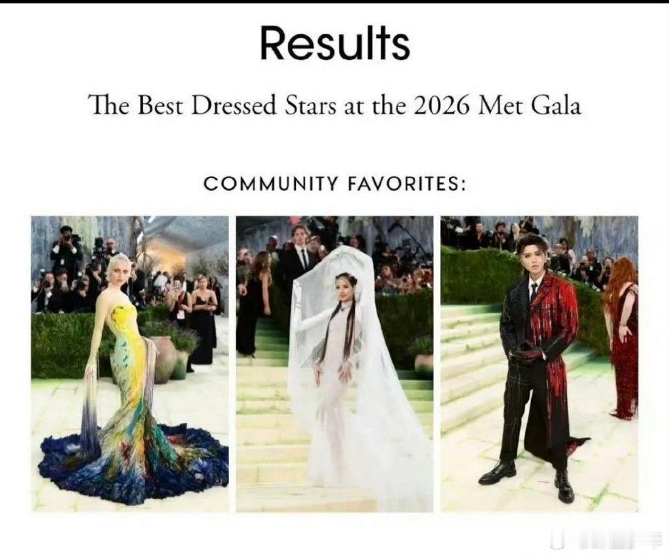 蔡徐坤MetGala最佳着装蔡徐坤拿下MetGala最佳着装，时尚表现力💯，实