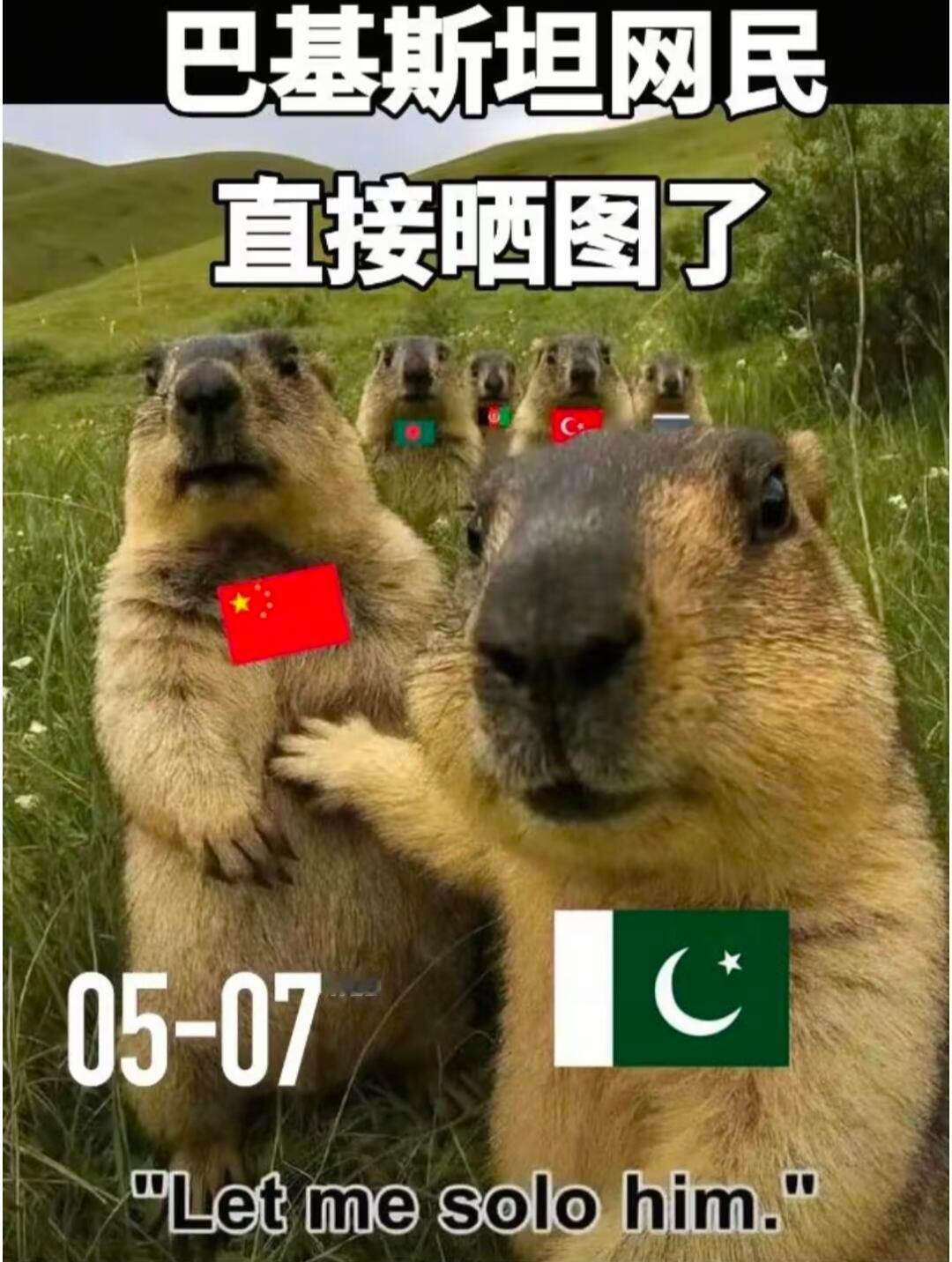 兔子对着巴巴羊说:哎，朋友，你的后面我在呢！ 巴巴羊转过头反手给了白象一个大鼻窦