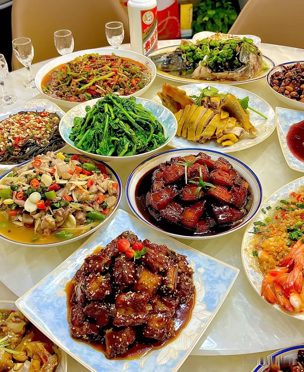 这桌菜在浙江农村算不算有钱人