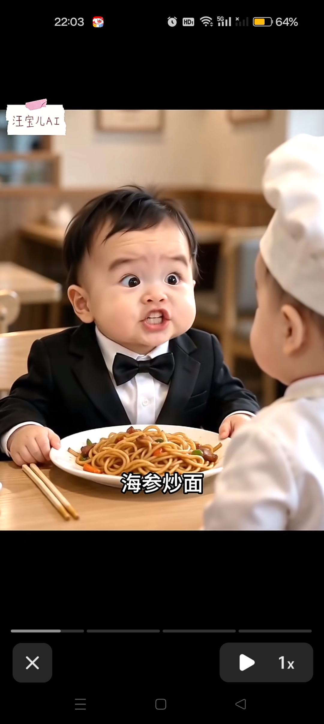 汪宝儿今天是小厨师上线了😍
发型至少处级干部[捂脸]

汪宝贝多才多艺一定是个