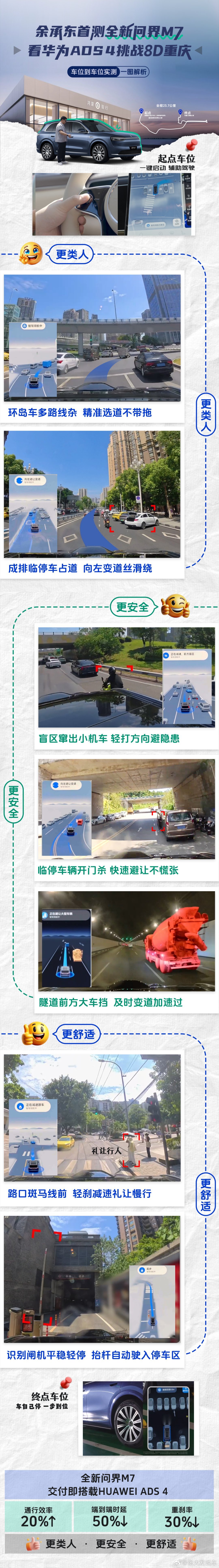 余承东首个默片无声胜有声余承东一镜到底实测辅助驾驶9月8日，余承东通过个人视频号