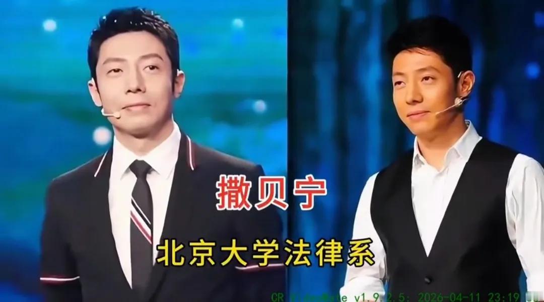 9位才貌双全明星盘点，撒贝宁北大，黄磊、马丽拥有高学历，演技出众腹有诗书，气质与