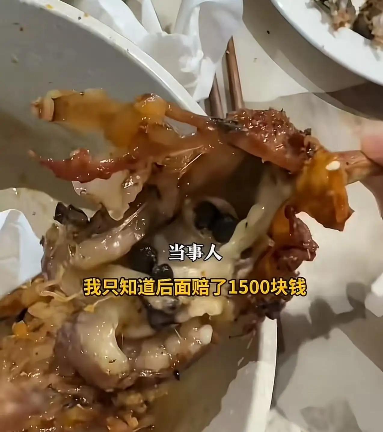 女子吃烤全羊icon，发现大量粪便残留！女子当场崩溃：“很臭很恶心，店家仅赔15
