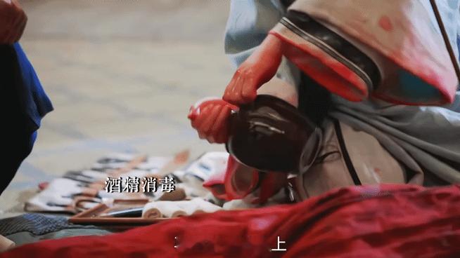 终于有古装剧把消杀步骤拍出来了大生意人 看得太过瘾了！《大生意人》把术前消杀拍得