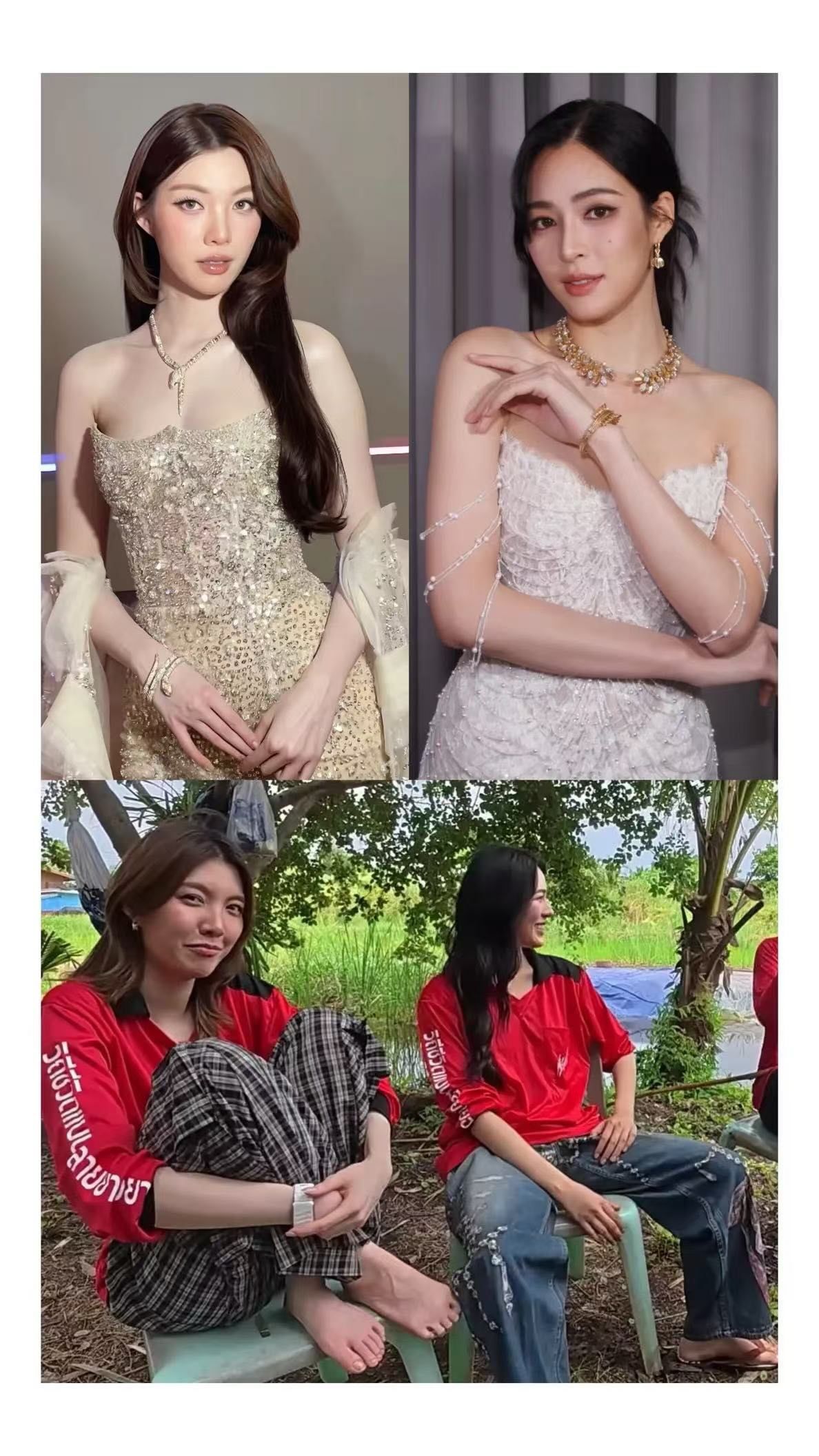 这俩女的真会玩 