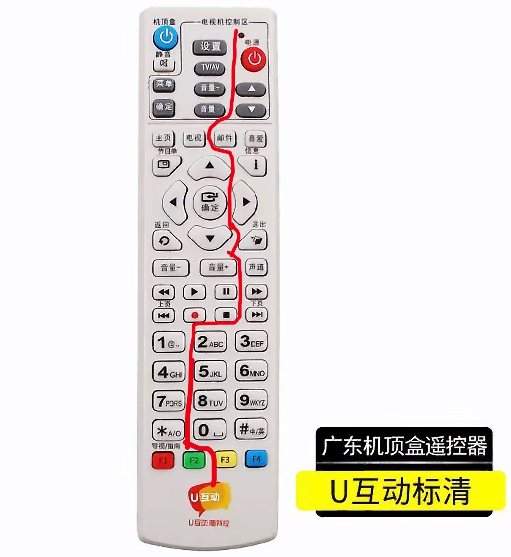 我小时候最爱干的事情就是用手指走遥控器按钮迷宫