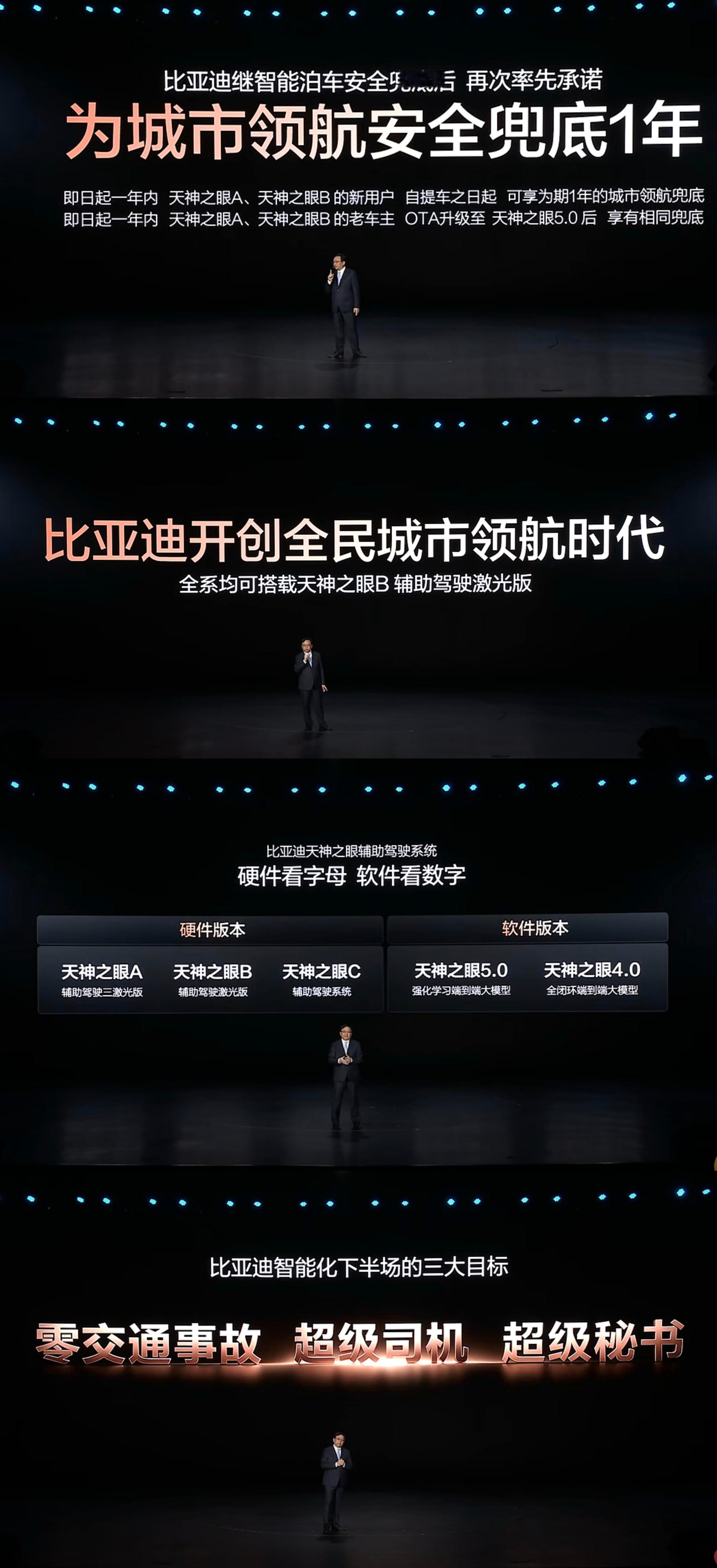 比亚迪牛逼！为城市领航安全兜底一年国产汽车行业里面，比亚迪是头一个吧？ 