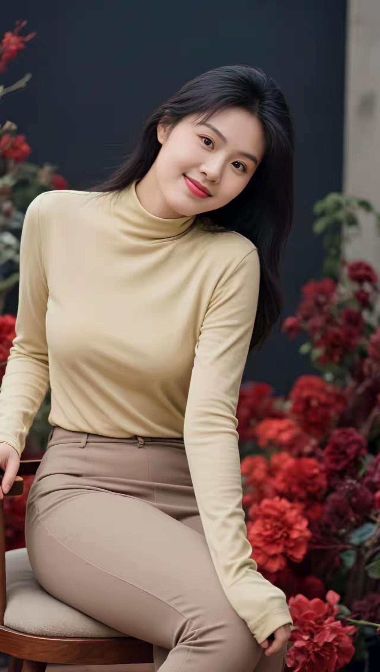 暖调通勤风｜解锁秋日知性氛围感🍂
于红蕊点缀处，以一套大地色系穿搭，定格秋日温