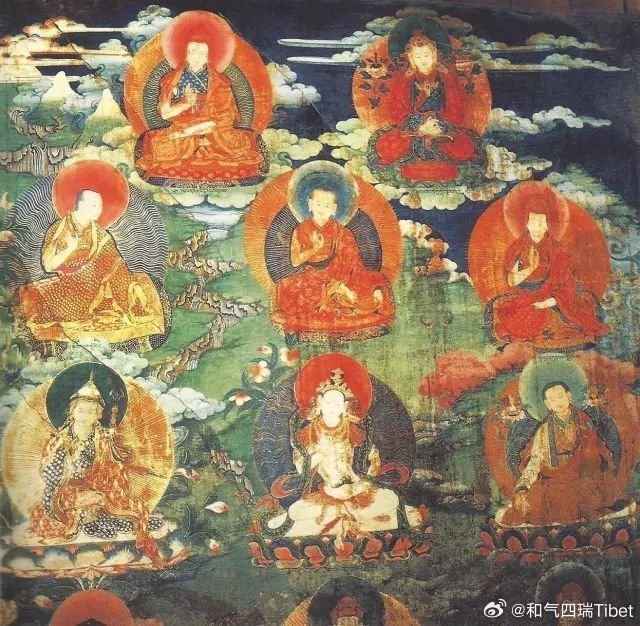 吐蕃九医圣，这是8-12世纪在西藏出现的杰出的医生，人们尊之为圣贤，是指他们的医