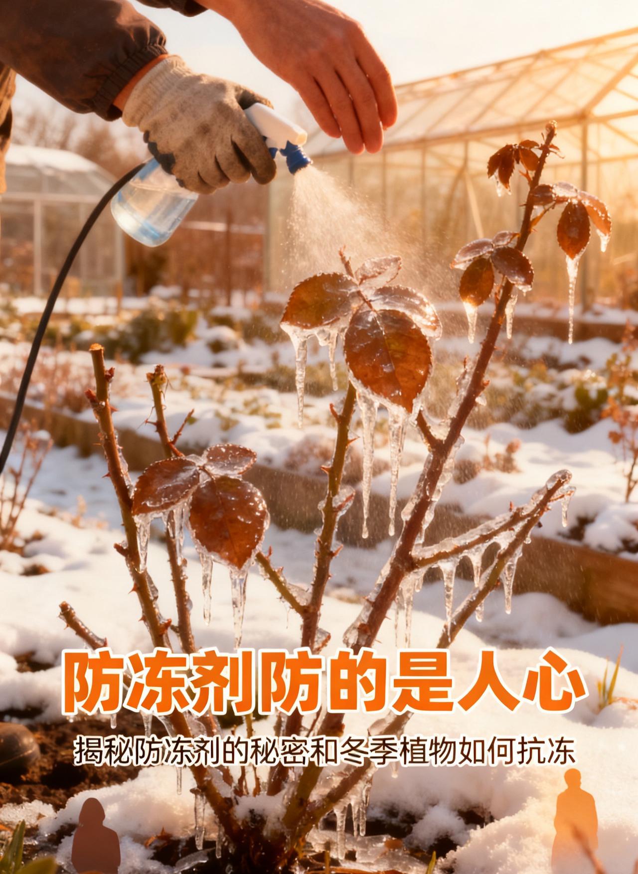 防冻剂更多防的是人心！目前市场上的植物防冻剂的效果太被夸大了，他们会说打上去以后