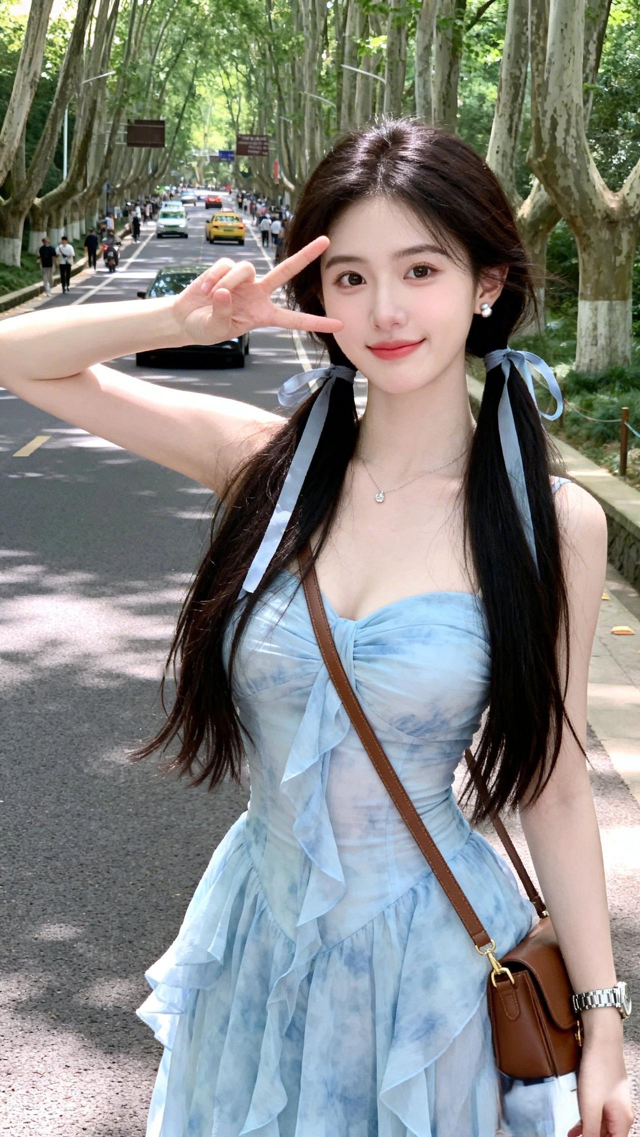 分享美女穿搭服饰清纯少女网络美少女穿搭分享