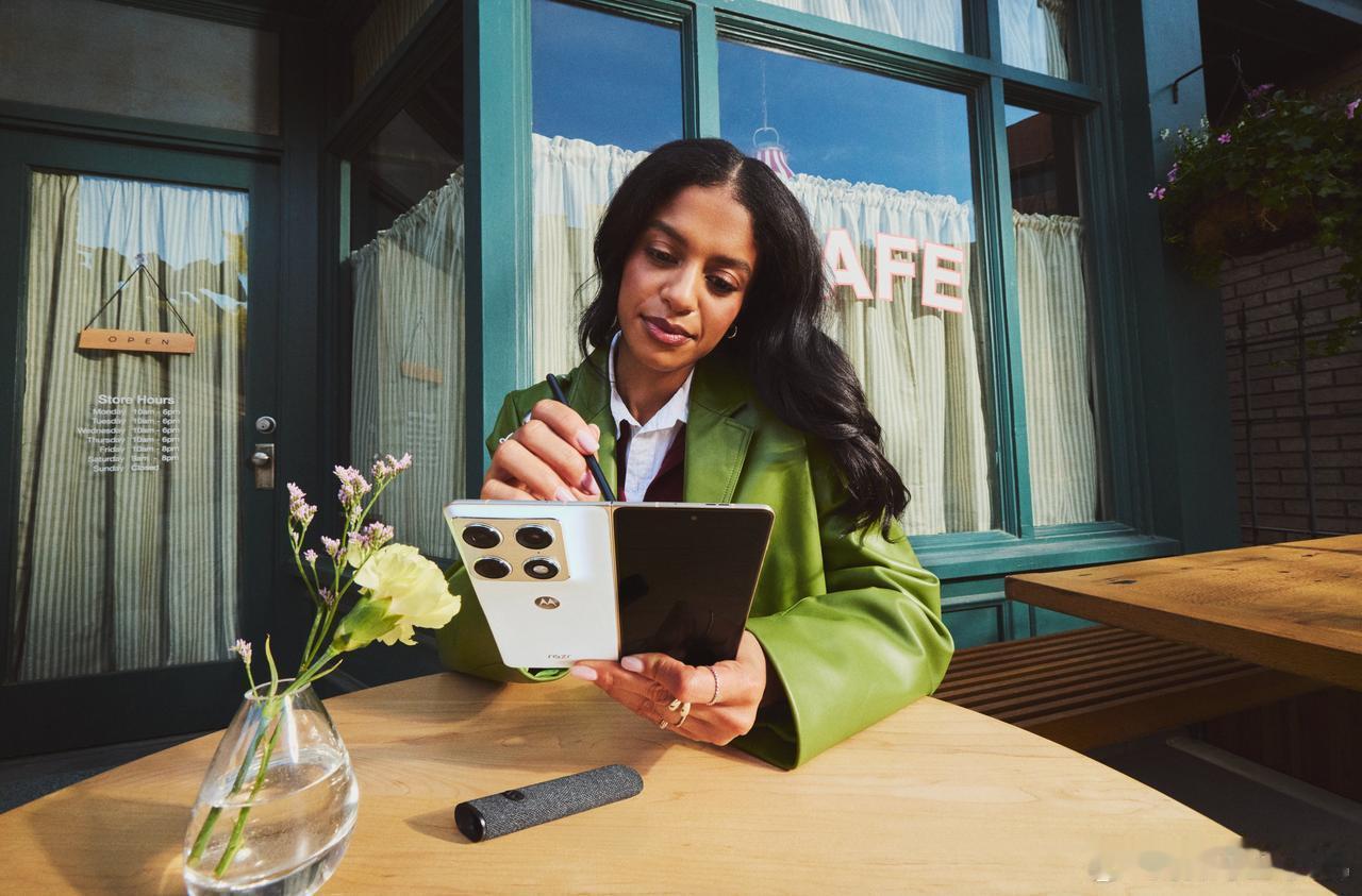 数码王小机 moto的打折叠屏很快也会来了，看起来是不是还不错？ 