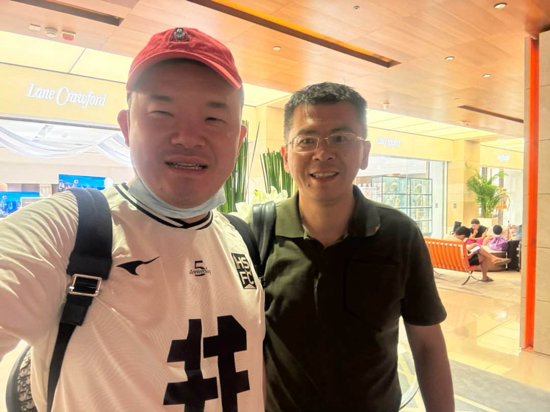 刚到香港酒店就2分钟偶遇2个老熟人