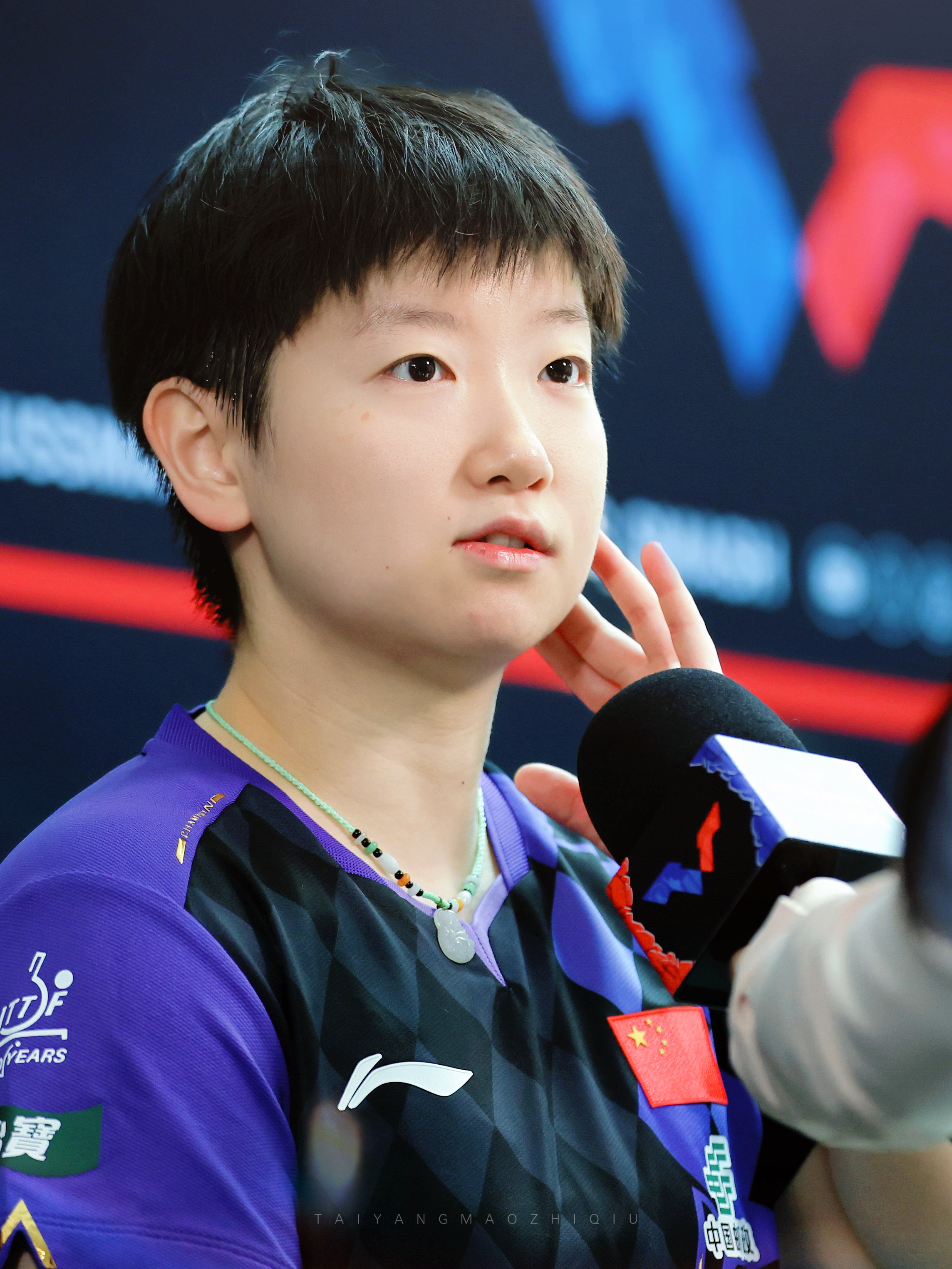 亮亮的 润润的៸៸᳐⦁⩊⦁៸៸᳐ 孙颖莎