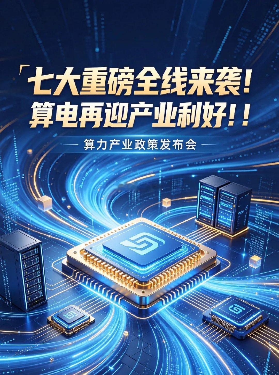 七大重磅全线来袭！算电协同再迎产业利好！！ 一、算电协同风口起势 风光储算开辟万