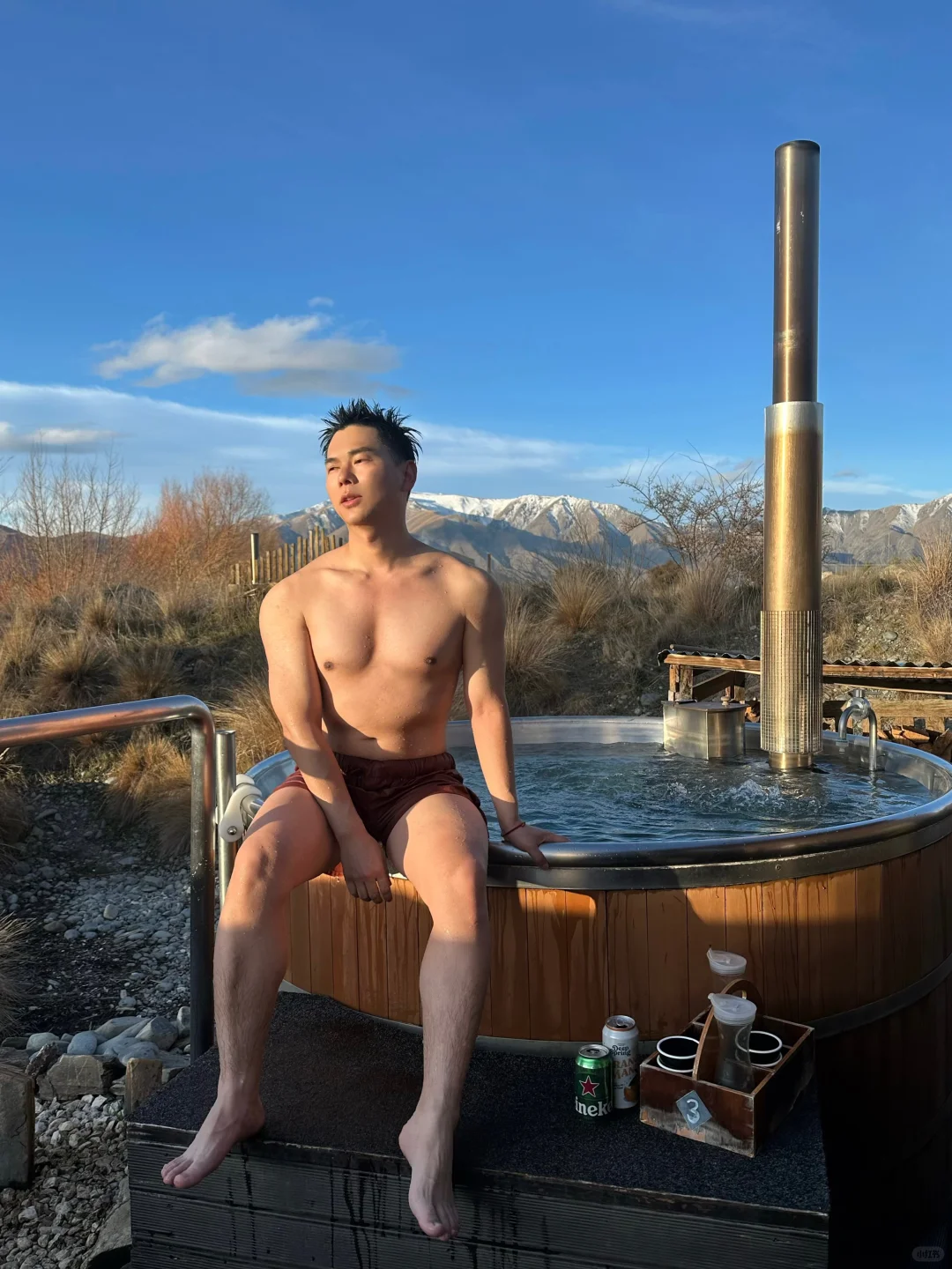 我好像泡到了新西兰最值得的温泉♨️
