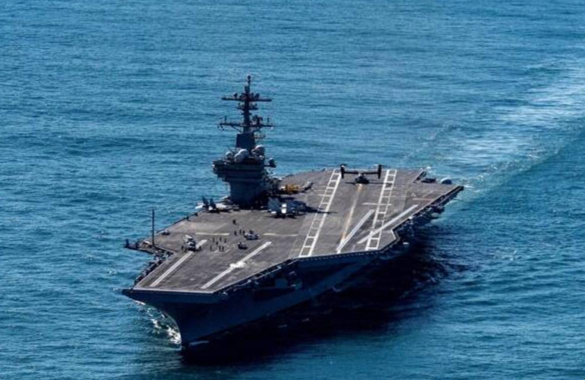 【再派一个航母战斗群，特朗普打急眼了】

原本部署在以色列附近海域的“福特”号据
