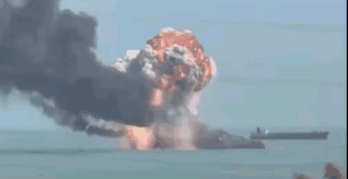 伊朗的海军在没有空中优势的情况下，俨然成了美以联军的活靶子，想怎么打就怎么打，根